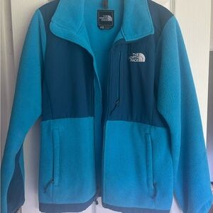 The North Face Turquoise Fleece Outerwear